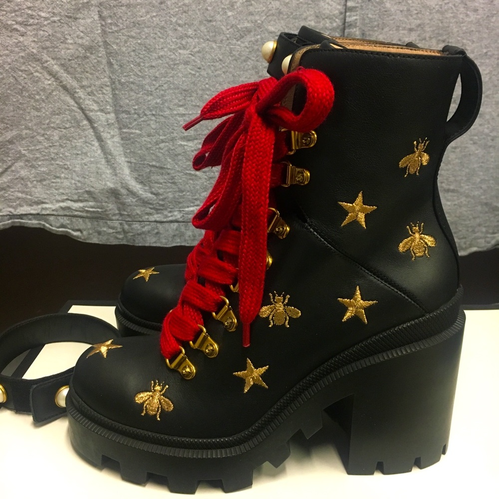 Gucci Combat Boots